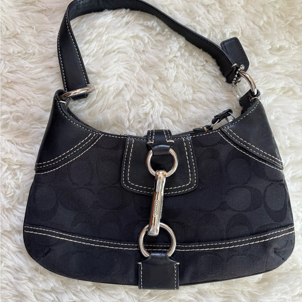 Coach black purse